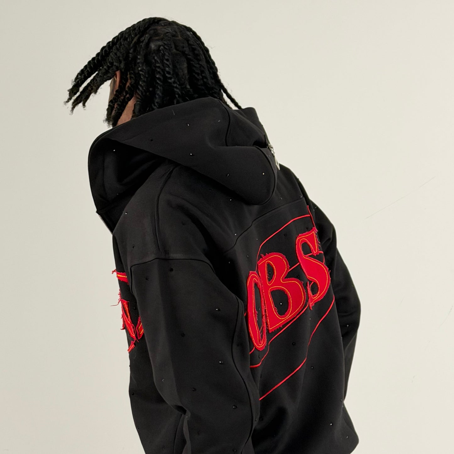 Fiery Red Obsidian Tracksuit
