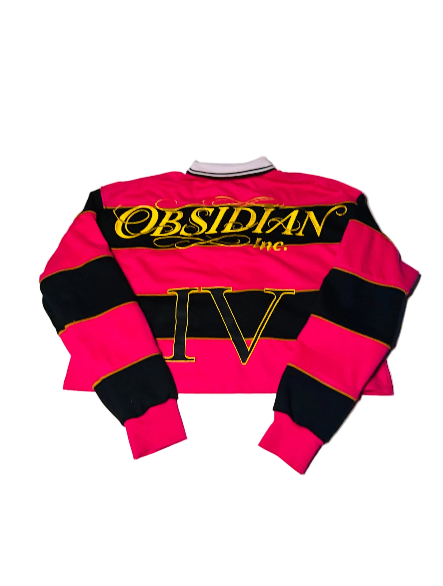 Women’s cropped Obsidian polo