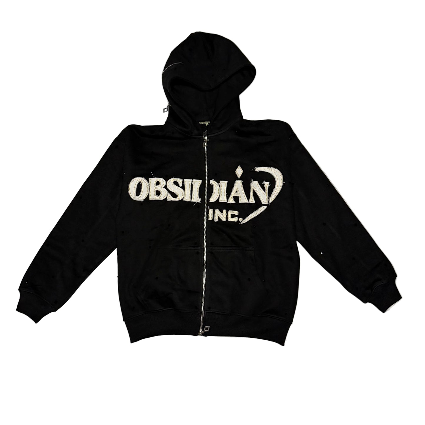 Obsidian Zip-Up Hoodies