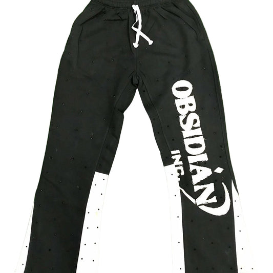 Obsidian Flared Sweatpants