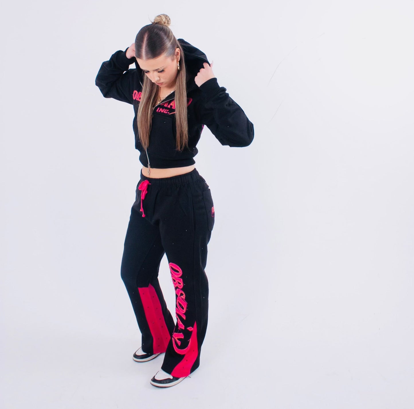 Women's Pink Obsidian Tracksuit