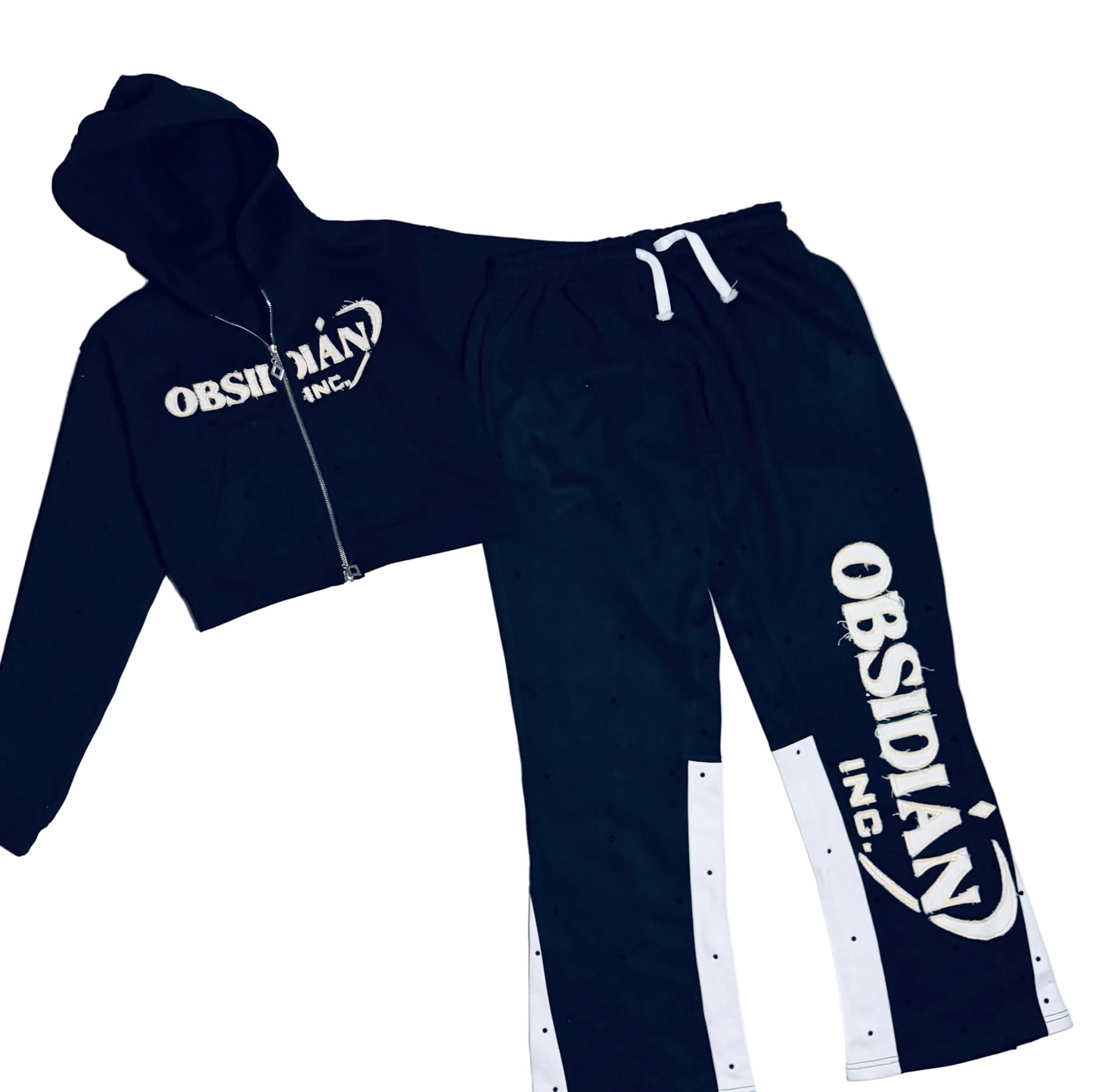 Women's Pearl White Obsidian Tracksuit