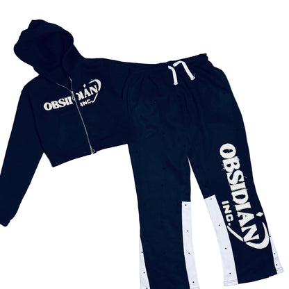 Women's Pearl White Obsidian Tracksuit