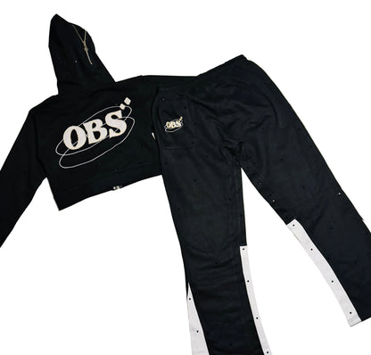 Women's Pearl White Obsidian Tracksuit