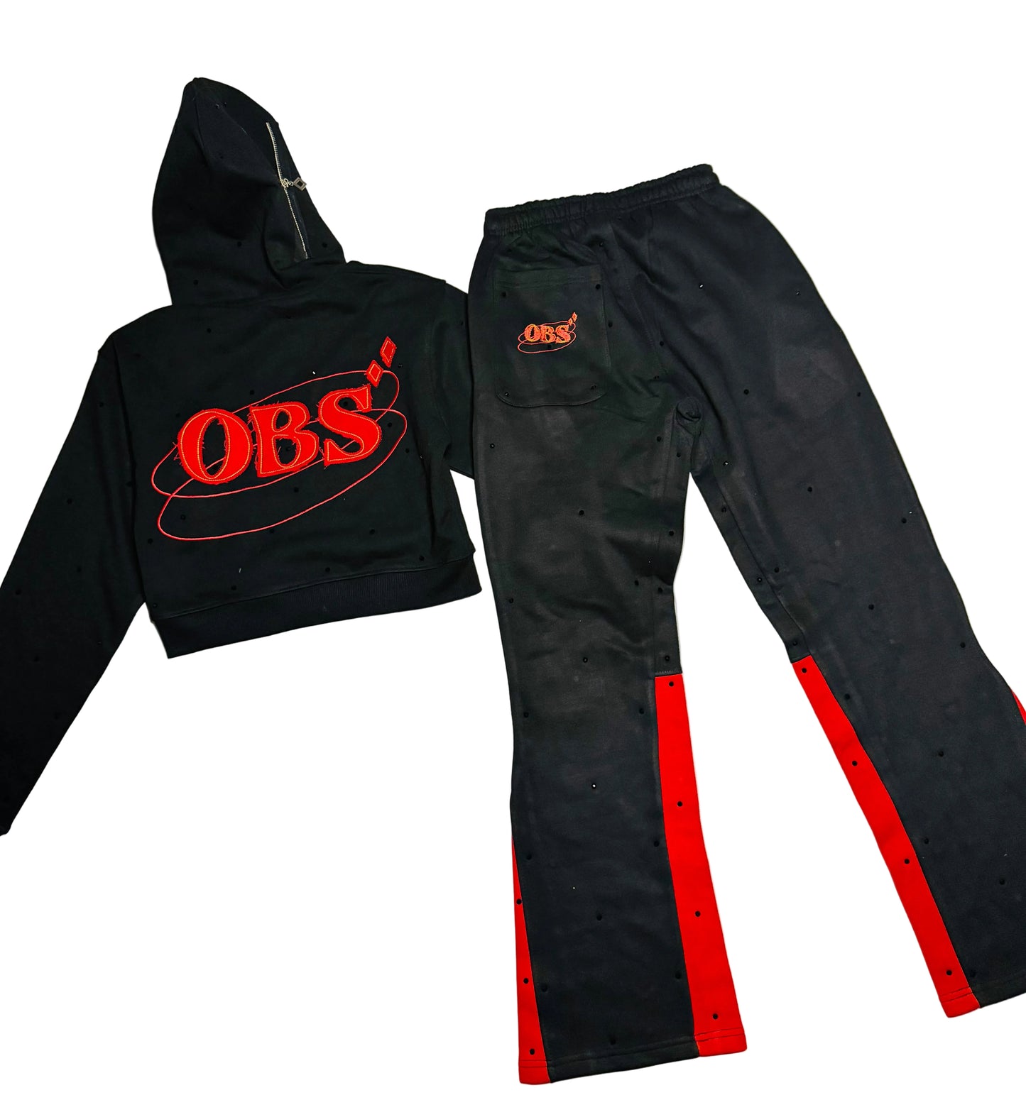 Women's Fiery Red Obsidian Tracksuit