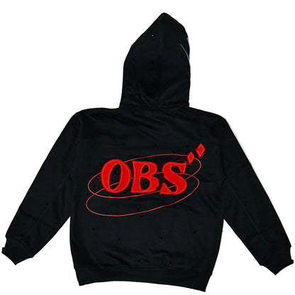Obsidian Zip-Up Hoodies