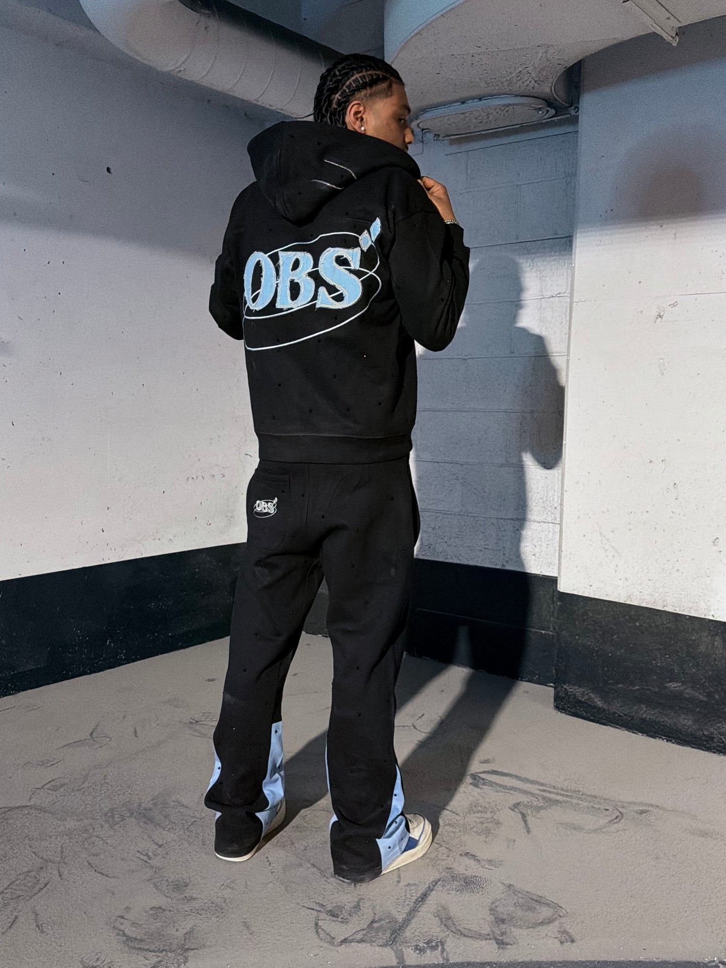 Midnight Blue Obsidian Tracksuit