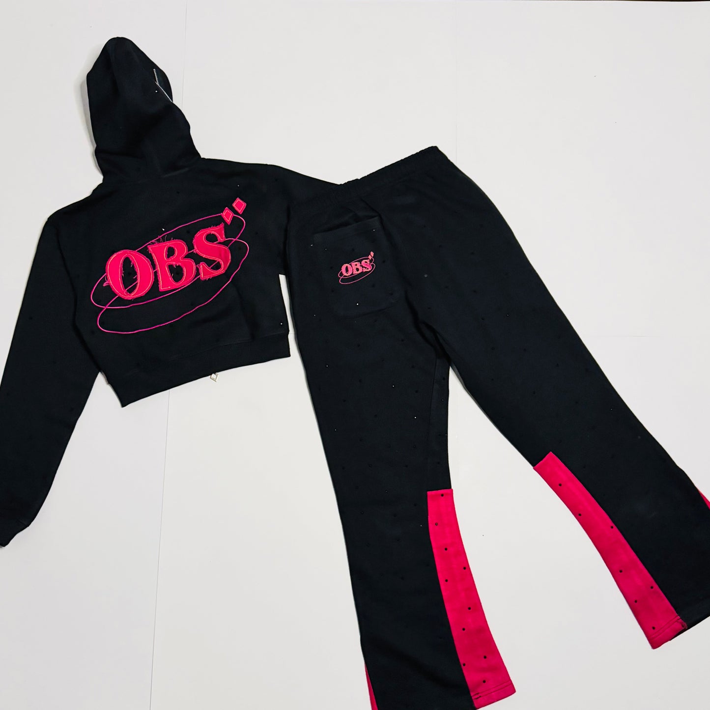 Women's Pink Obsidian Tracksuit
