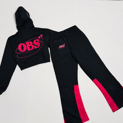 Women's Pink Obsidian Tracksuit