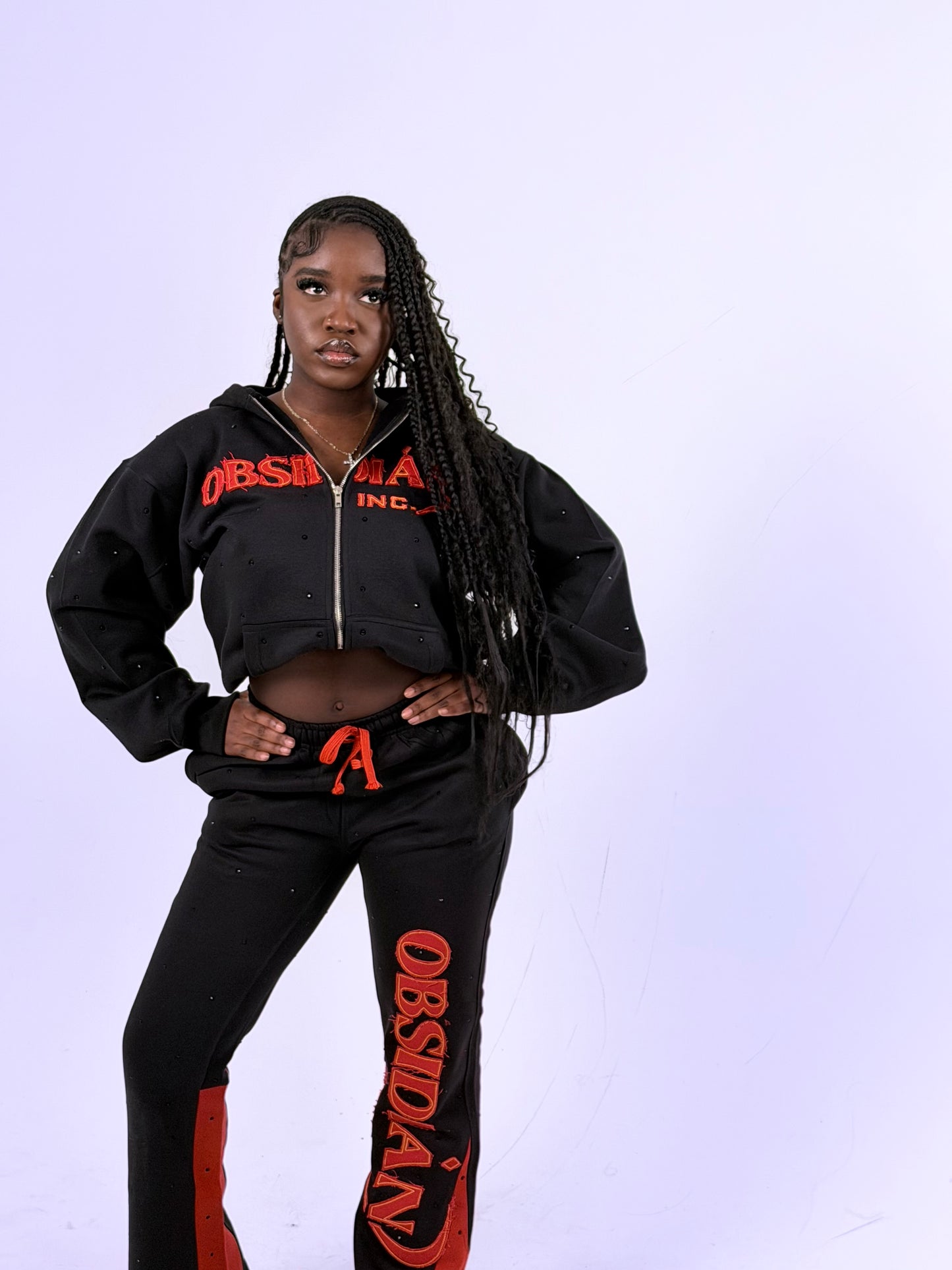 pre-order Women's Red Obsidian Tracksuit