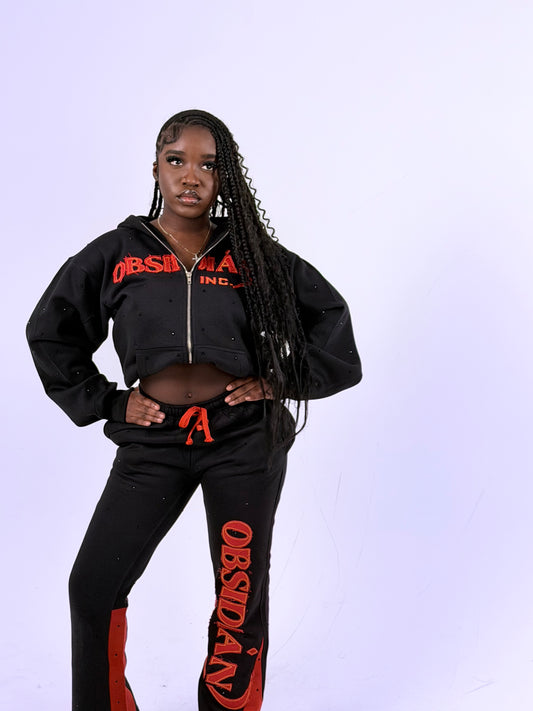 pre-order Women's Red Obsidian Tracksuit