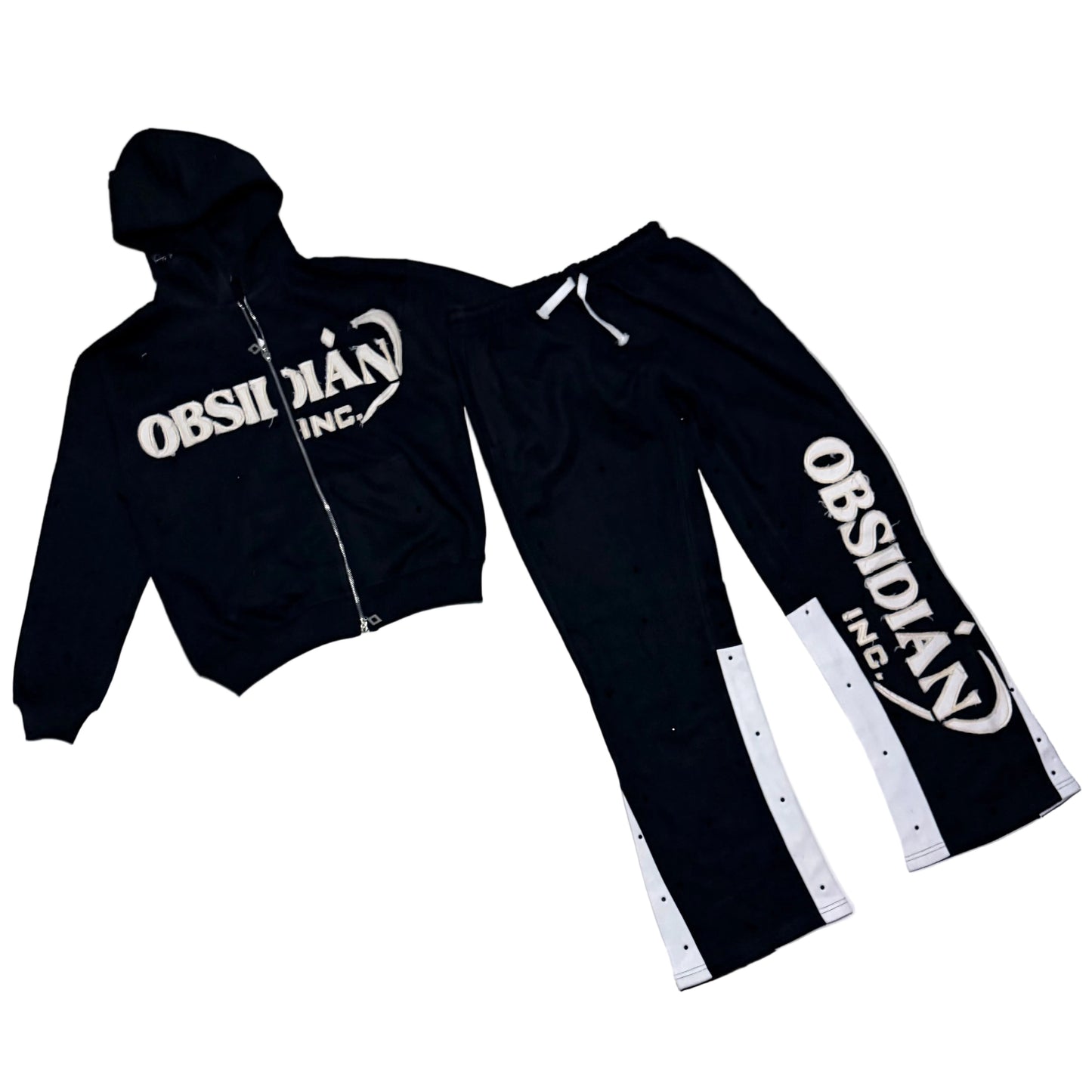 Pearl White Obsidian Tracksuit