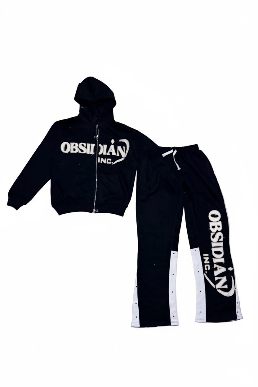 Pearl White Obsidian Tracksuit