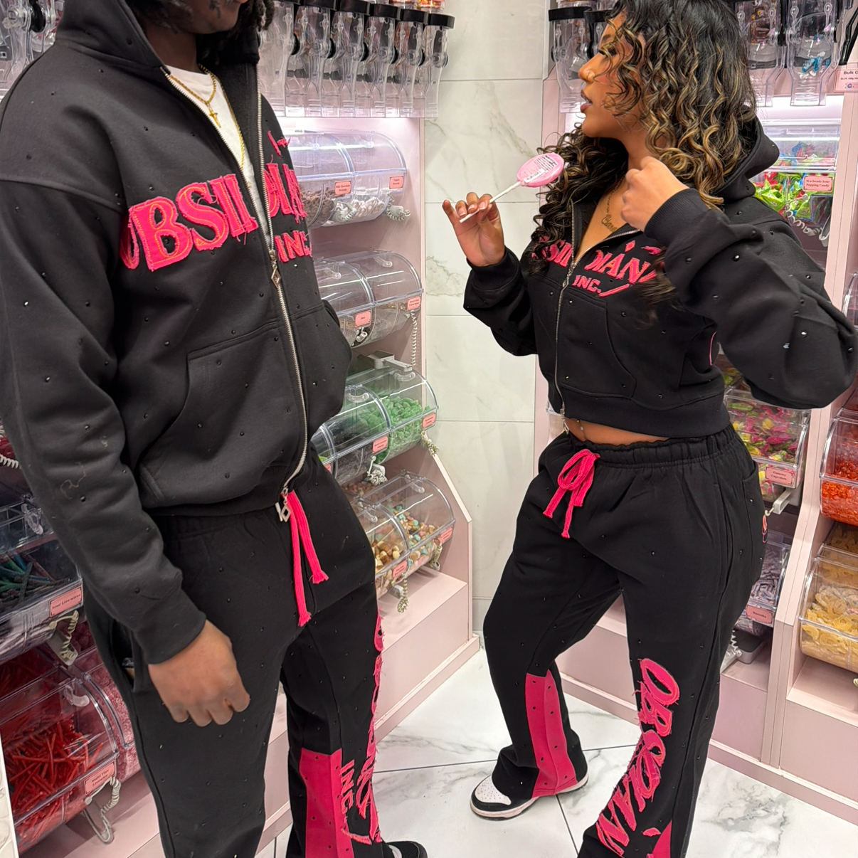Pink Obsidian Tracksuit