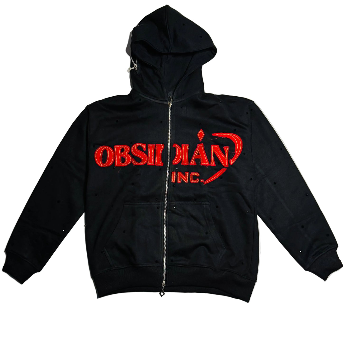 Obsidian Zip-Up Hoodies
