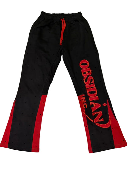 Obsidian Flared Sweatpants