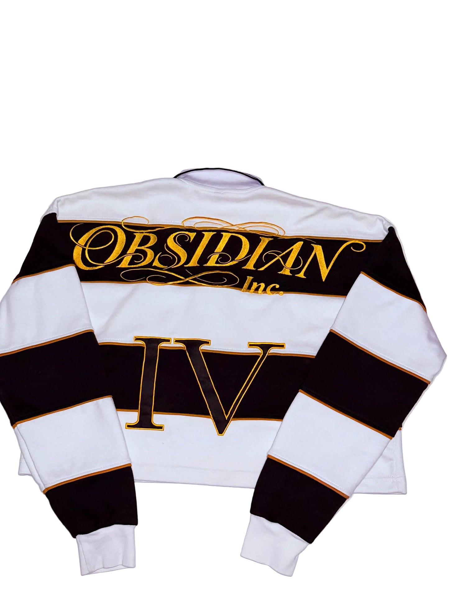 Women’s cropped Obsidian polo
