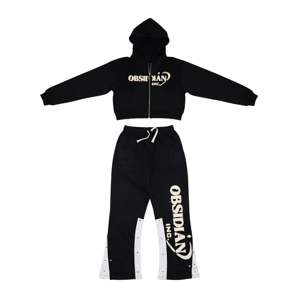 Women's Pearl White Obsidian Tracksuit
