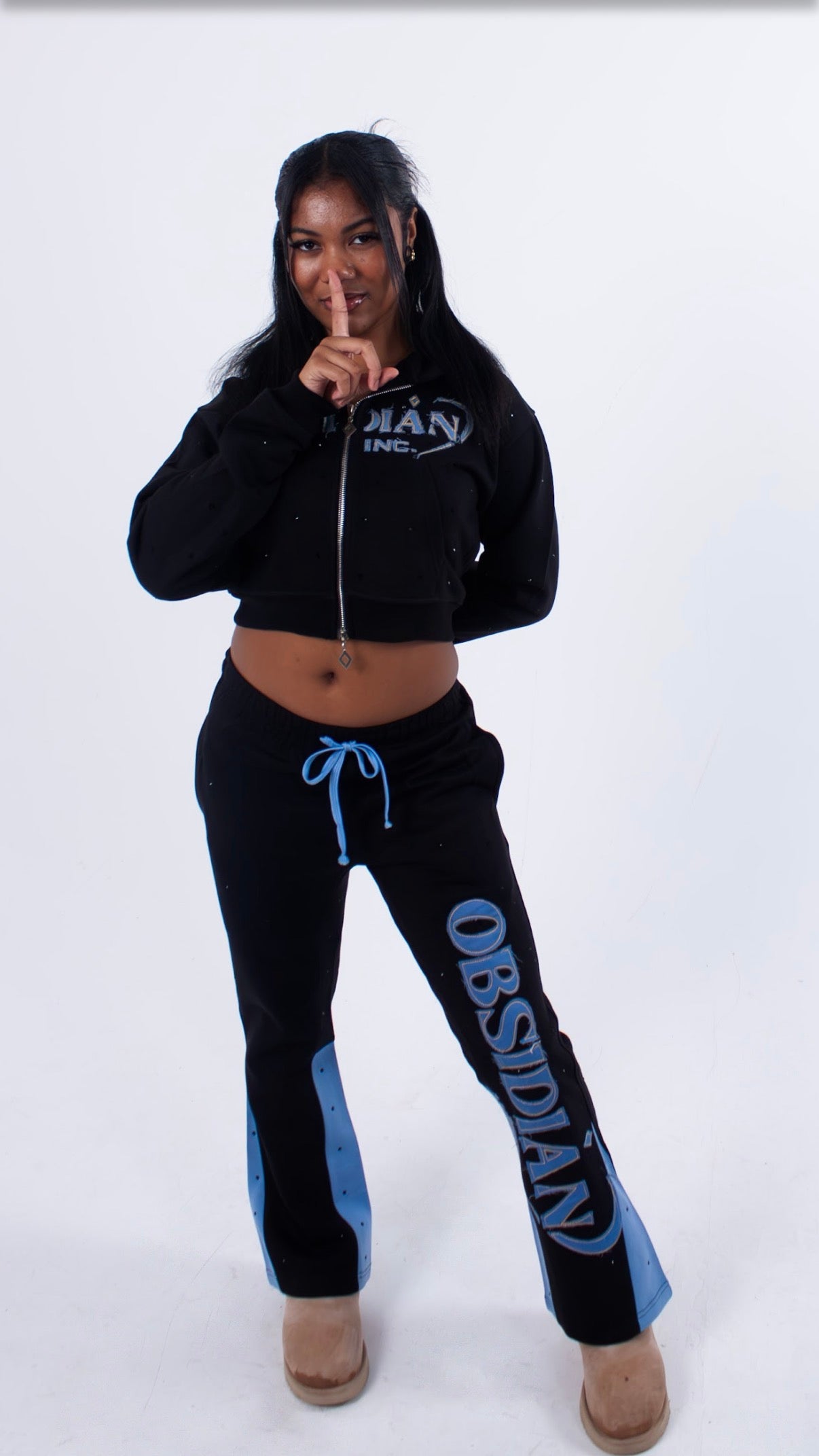 Women's Midnight Blue Obsidian Tracksuit