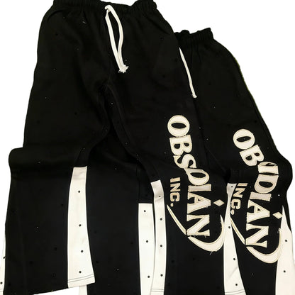 Obsidian Flared Sweatpants