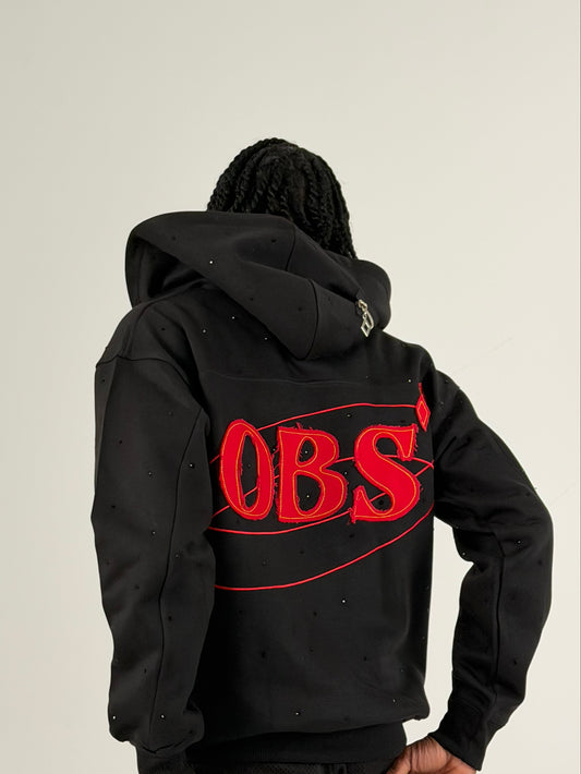 Pre-Order Obsidian Zip-Up Hoodies