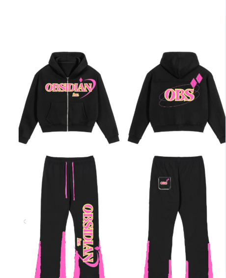 Pre-Order Pink Obsidian Tracksuit