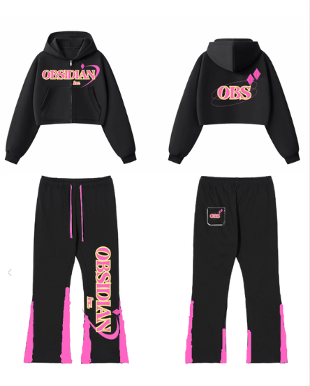 Pre-Order Women's Pink Obsidian tracksuit