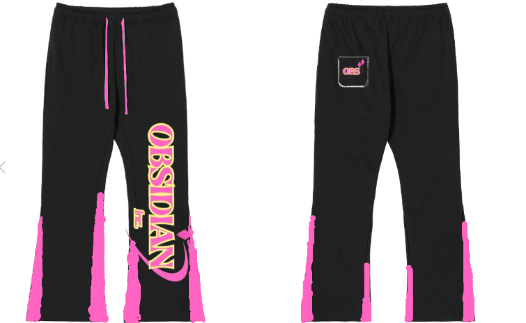 Pre-Order Obsidian Flared Sweatpants