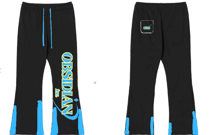 Pre-Order Obsidian Flared Sweatpants