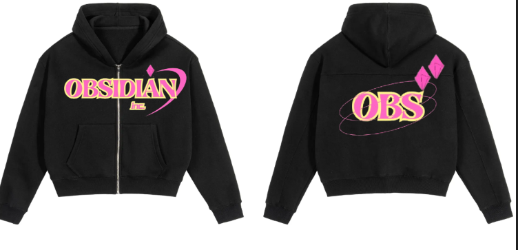 Pre-Order Obsidian Zip-Up Hoodies